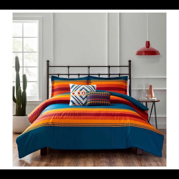 Queen Pendleton Grand Canyon 5pcs Comforter Set - Picture 1 of 5